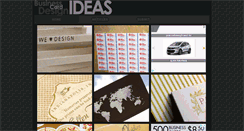 Desktop Screenshot of businesscarddesignideas.com